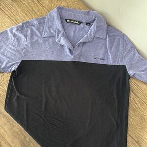 Boy’s Black and Purple golf Shirt